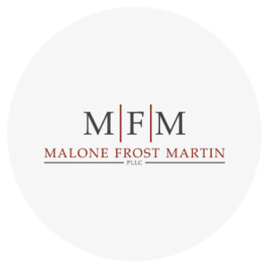 MFM Malone Frost Martin PLLC logo.