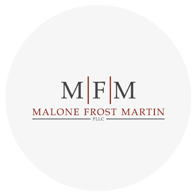 MFM Malone Frost Martin PLLC logo.