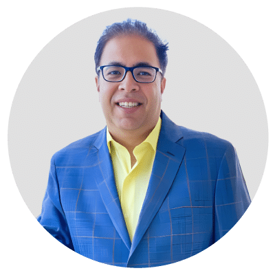 Headshot of Neeraj Mendiratta, Founder & CEO of KnovaOne