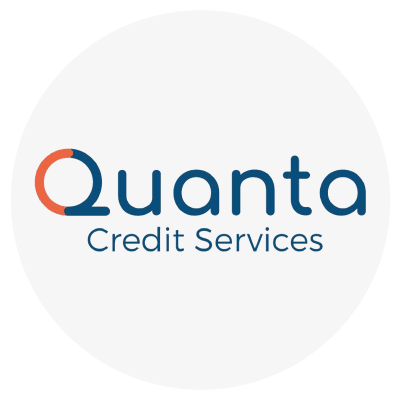 Logo of Quanta Credit Services.