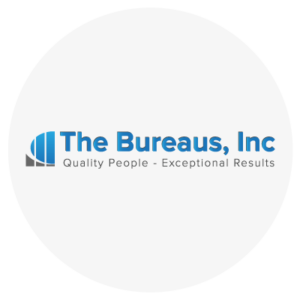 The Bureaus, Inc logo with the tagline "Quality People - Exceptional Results".