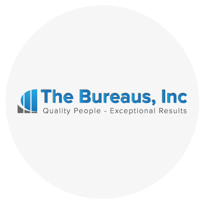 The Bureaus, Inc logo with the tagline "Quality People - Exceptional Results".