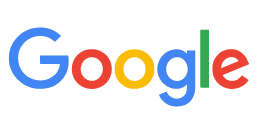 Google logo with the text "Google" in multicolored letters (blue, red, yellow, and green).