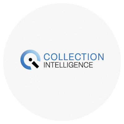 Logo with a stylized magnifying glass forming the letter "Q" and the text "COLLECTION INTELLIGENCE" beside it.